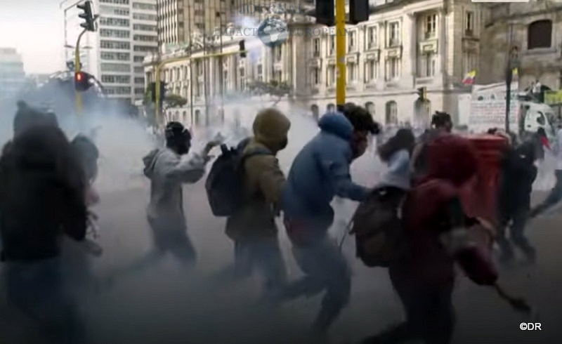 Manifestations et repression en Colombie suite à la réforme foncière 5