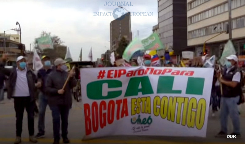 Manifestations et repression en Colombie suite à la réforme foncière 6