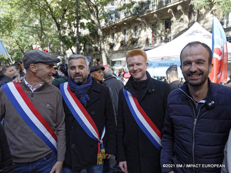 manif interprofessionnelle 5oct21 09