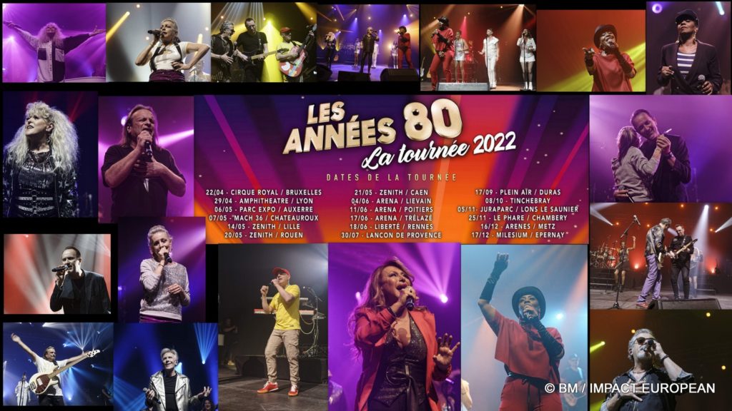 les année 80 concert 2020 Paris