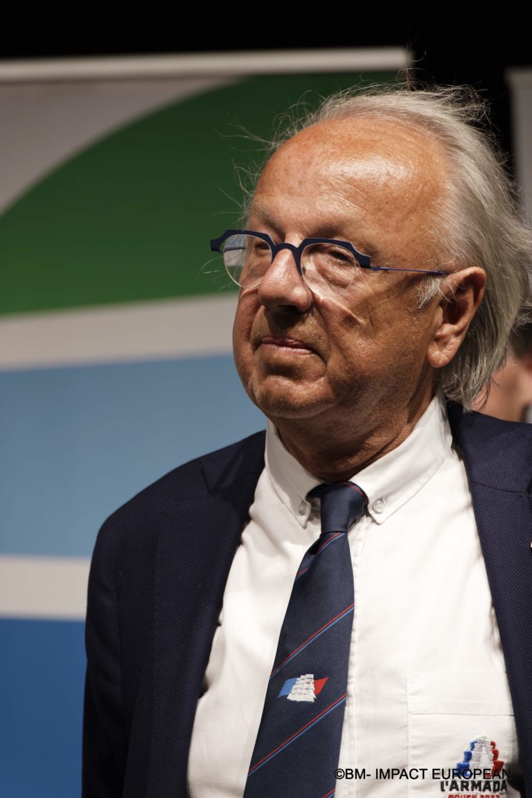 Inauguration de l'Armada 2023 - Patrick Herr, Fondateur de l'Armada de la liberté