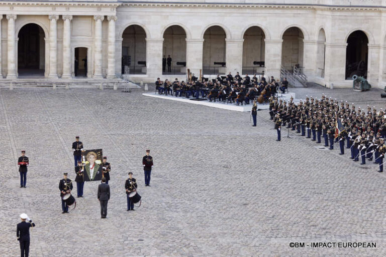 Hommage national Hélène Carrere d'Encausse 38