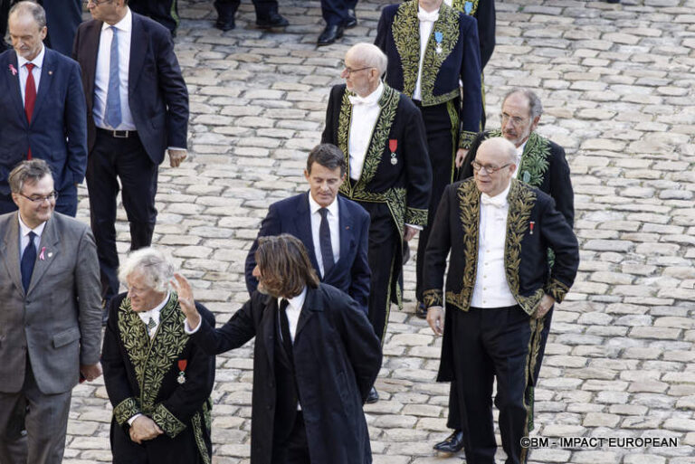 Hommage national Hélène Carrere d'Encausse 48