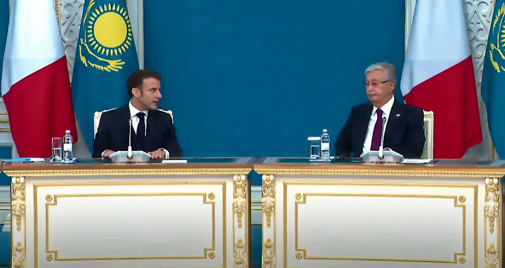 Capture d'image Youtube ©Élysée