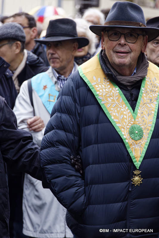 marche contre l'antisémitisme 34