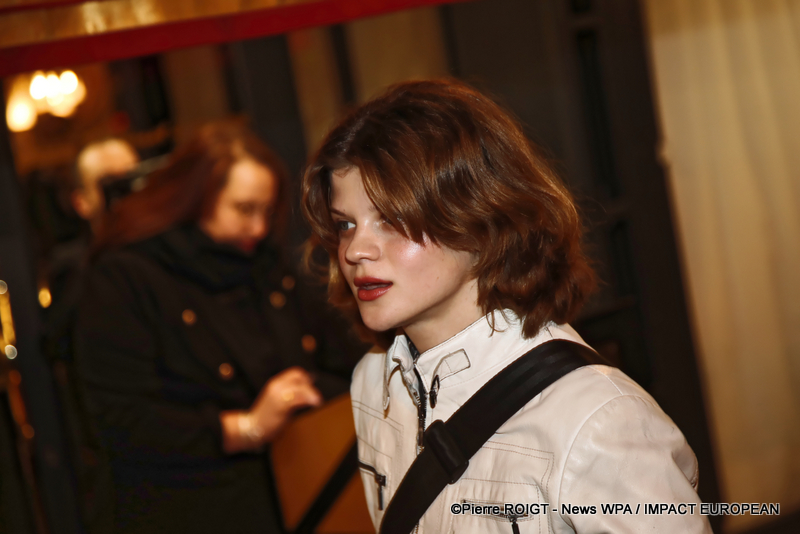 Céleste Brunnquell - Dîner des nommés des César au Fouquet's Paris