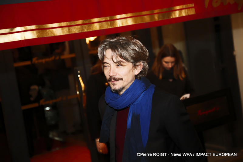 Swann Arlaud - Dîner des nommés des César 2024 au Fouquet's Paris