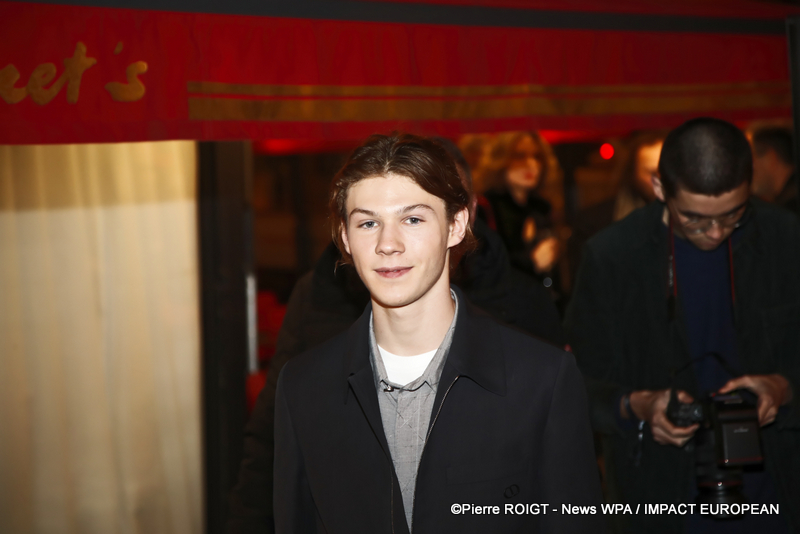 Samuel Kircher - Dîner des nommés des César 2024 au Fouquet's Paris