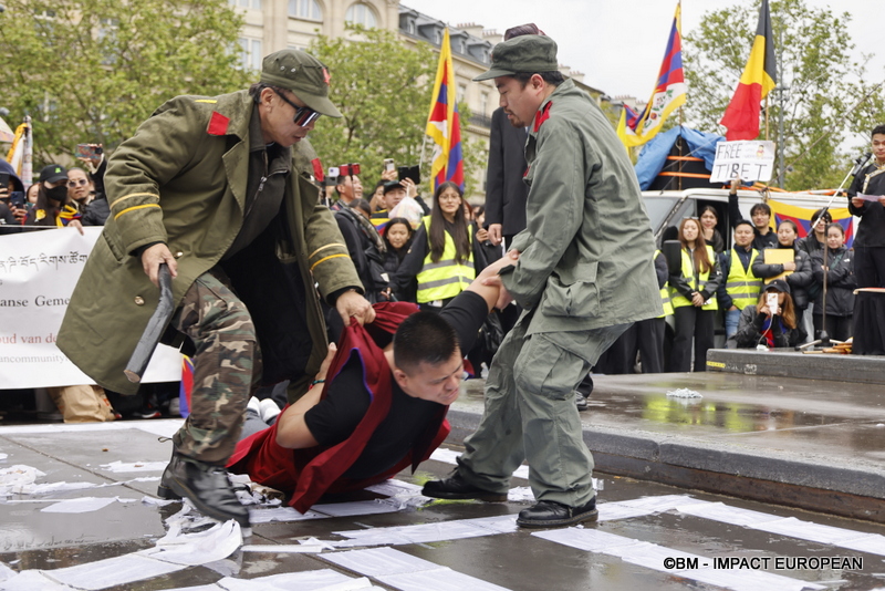 Rassemblement Tibétains 038