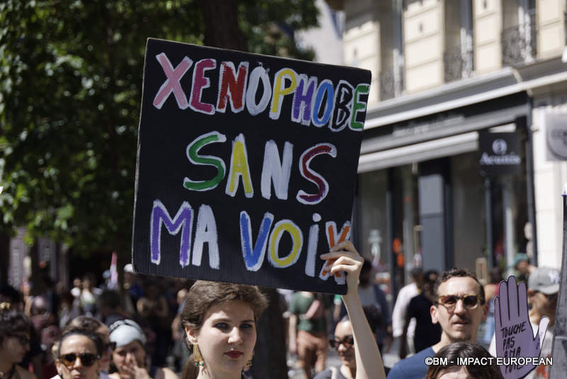 Marche contre l'extrême droite 45