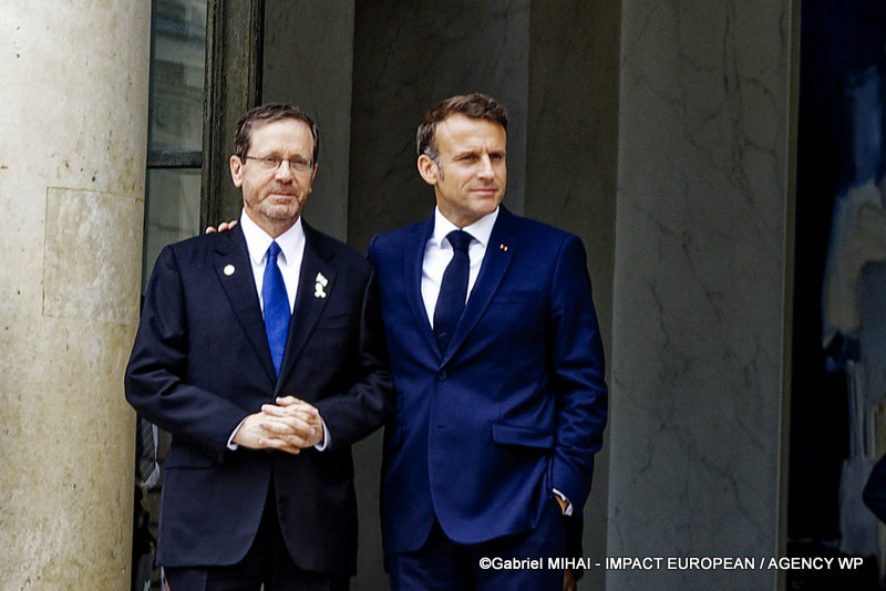 Isaac HERZOG et MACRON 3