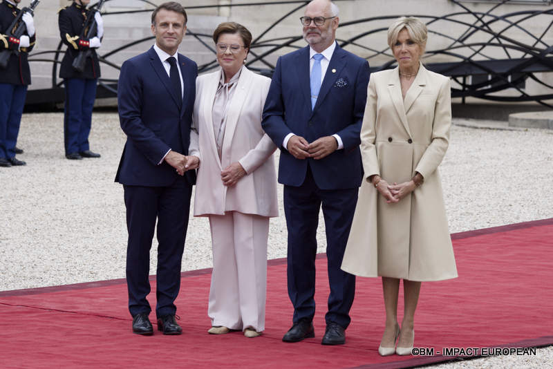 Réception des chefs d'états 50