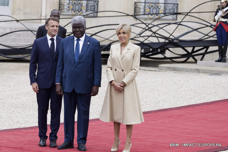 Réception des chefs d'états 62