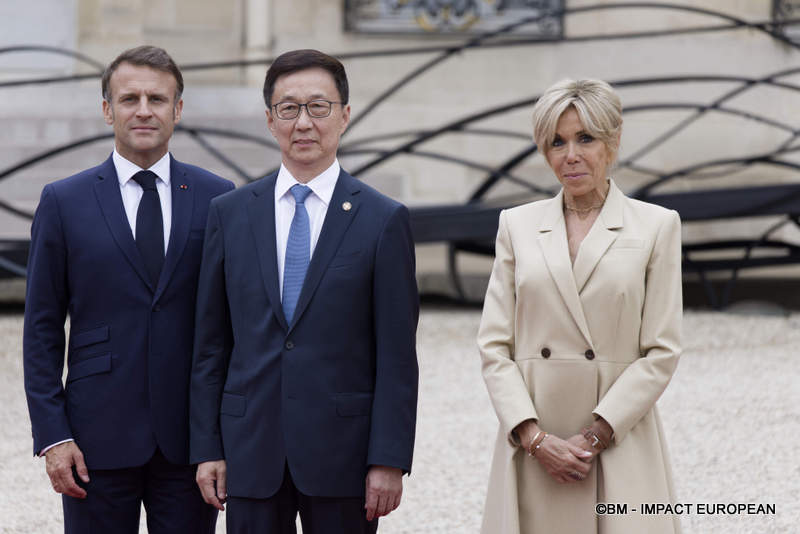 Réception des chefs d'états 97