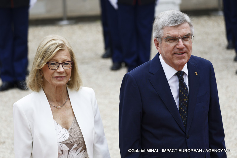 Thomas BACH, Président du CIO et son épouse, Claudia BACH