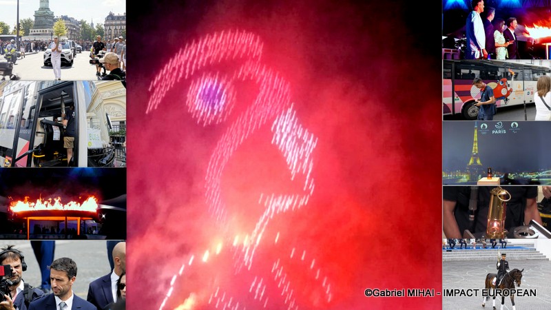 fllame place hotel de ville à Paris