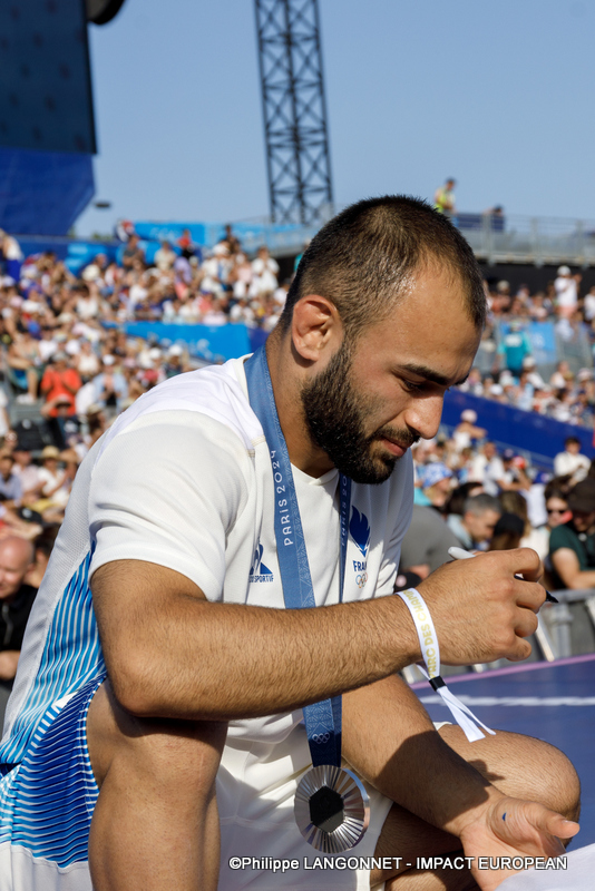 Luka Mkheidze "Argent"(Judo -de 60kg).
