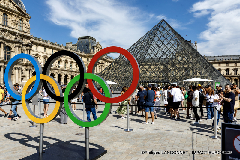 Anneaux Olympiques du Louvre