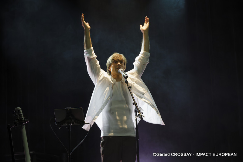 Lionel Langlais performs in Paris, France
