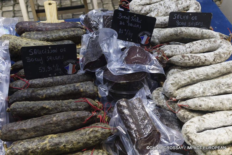 61e édition du Salon international de l’agriculture - Saucisson de boeuf