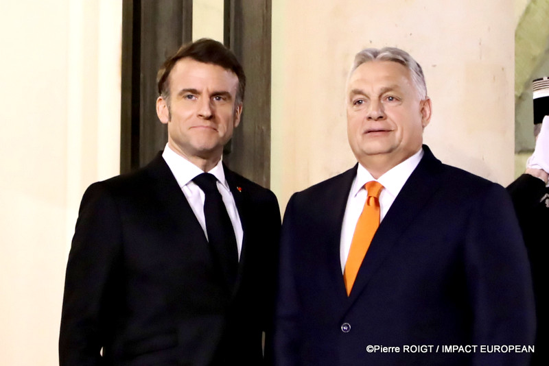 6R5A1663Macron et Viktor ORBAN