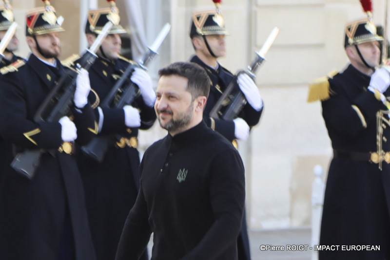 Volodymyr Zelensky, président de l'Ukraine