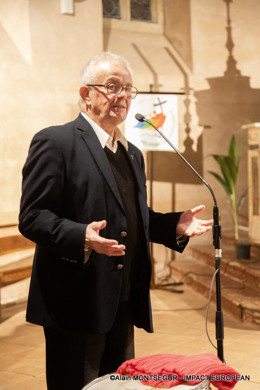 Gérard Batisse curé de la paroisse de Blagnac