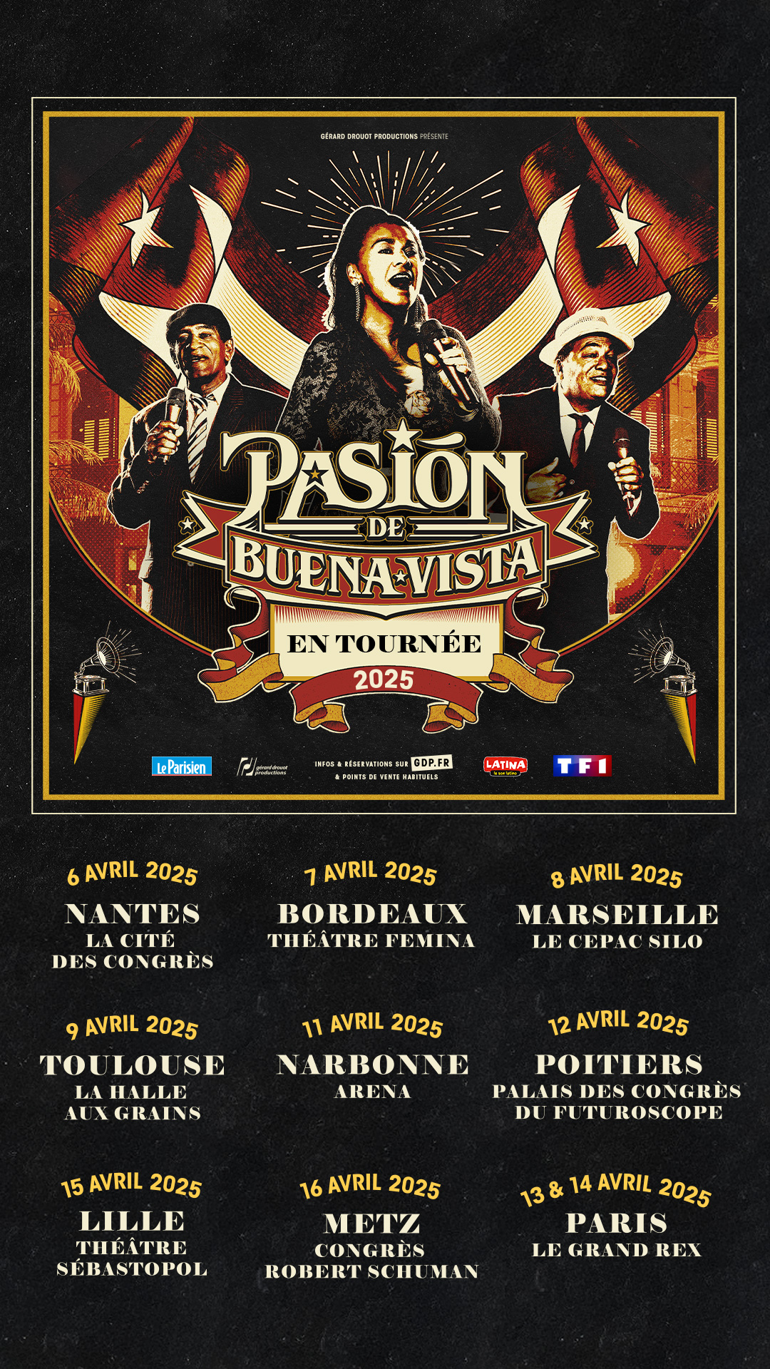 Affiche Pasion de Buena Vista complète