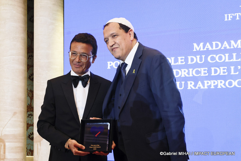 Prix de la paix à Omar Harfouch et l'imam Chalghoumi