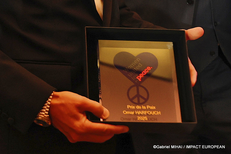 Prix de la paix à Omar Harfouch