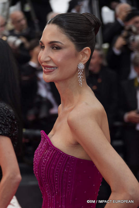 Alice Abdel Aziz - Montée des marches du film « Partir un jour » pour la cérémonie d’ouverture du 78ème Festival International du Film de Cannes