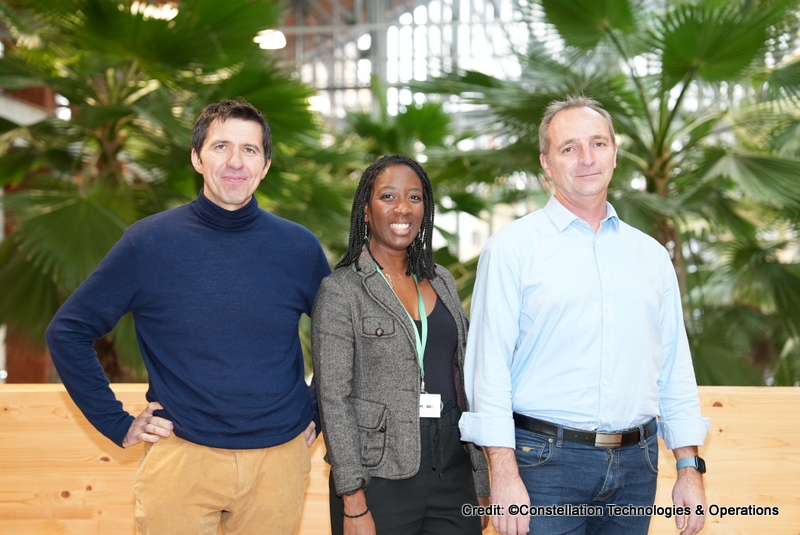 Charles DELFIEUX CEO Co-founder Constellation Technologies & Operations, Shola Efunshile, COO of CTO