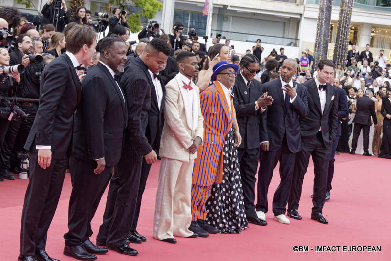ALAN FOX, JEFFREY WRIGHT, AUBREY JOSEPH, ELIJAH WRIGHT, Spike Lee, ILFENESH HADERA, A$AP ROCKY, DENZEL WASHINGTON et JASON BERMAN