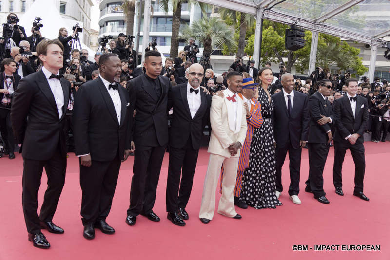 ALAN FOX, JEFFREY WRIGHT, ELIJAH WRIGHT, WENDELL PIERCE,  AUBREY JOSEPH,  Spike Lee, ILFENESH HADERA, A$AP ROCKY, DENZEL WASHINGTON et JASON BERMAN