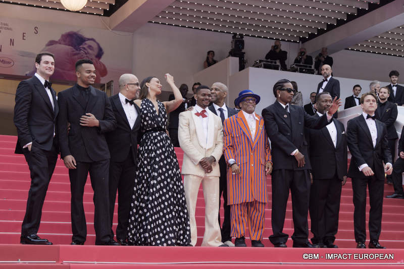 ALAN FOX, JEFFREY WRIGHT, AUBREY JOSEPH, ELIJAH WRIGHT, Spike Lee, ILFENESH HADERA, A$AP ROCKY, DENZEL WASHINGTON et JASON BERMAN