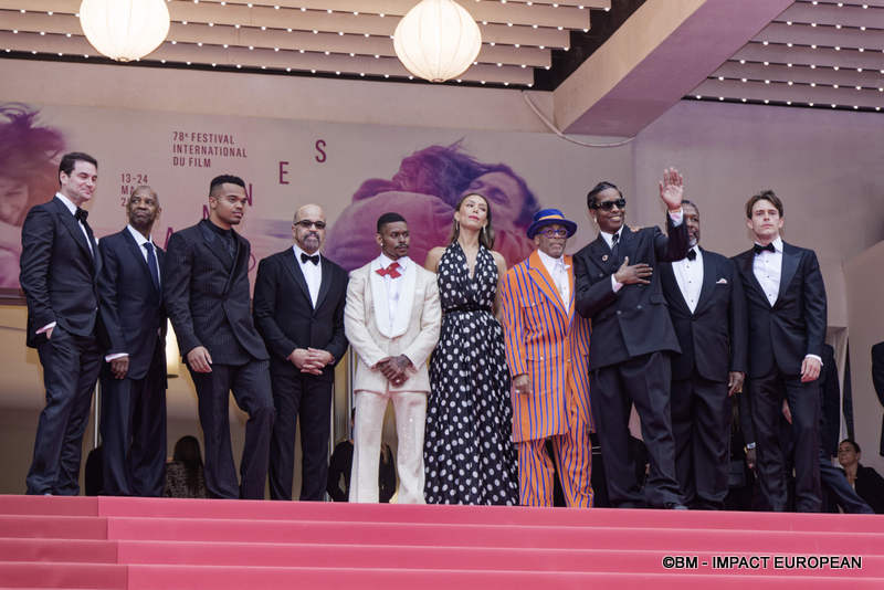 ALAN FOX, JEFFREY WRIGHT, AUBREY JOSEPH, ELIJAH WRIGHT, Spike Lee, ILFENESH HADERA, A$AP ROCKY, DENZEL WASHINGTON et JASON BERMAN