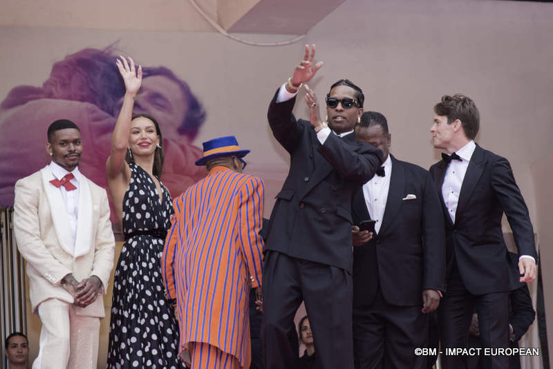 ALAN FOX, JEFFREY WRIGHT, AUBREY JOSEPH, ELIJAH WRIGHT, Spike Lee, ILFENESH HADERA, A$AP ROCKY, DENZEL WASHINGTON et JASON BERMAN