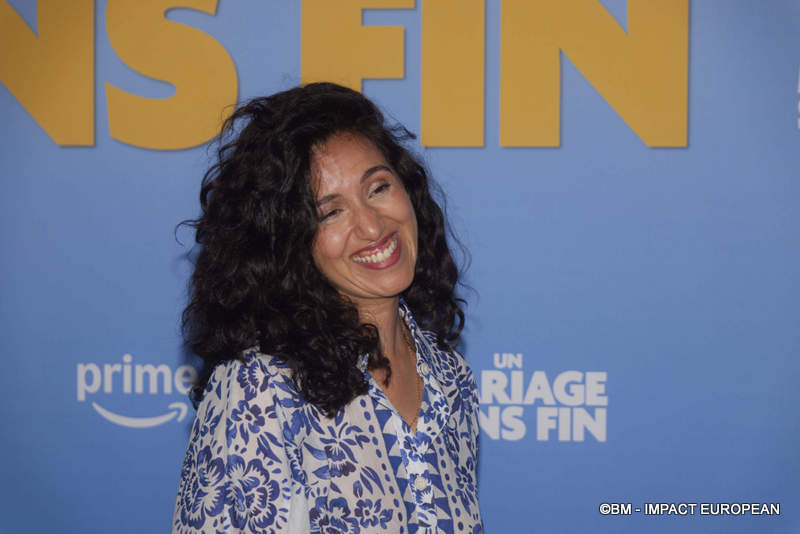 Sonya Mellah à l'avant-première de "Un Mariage Sans Fin" au Max Linder le 6 mai à Paris