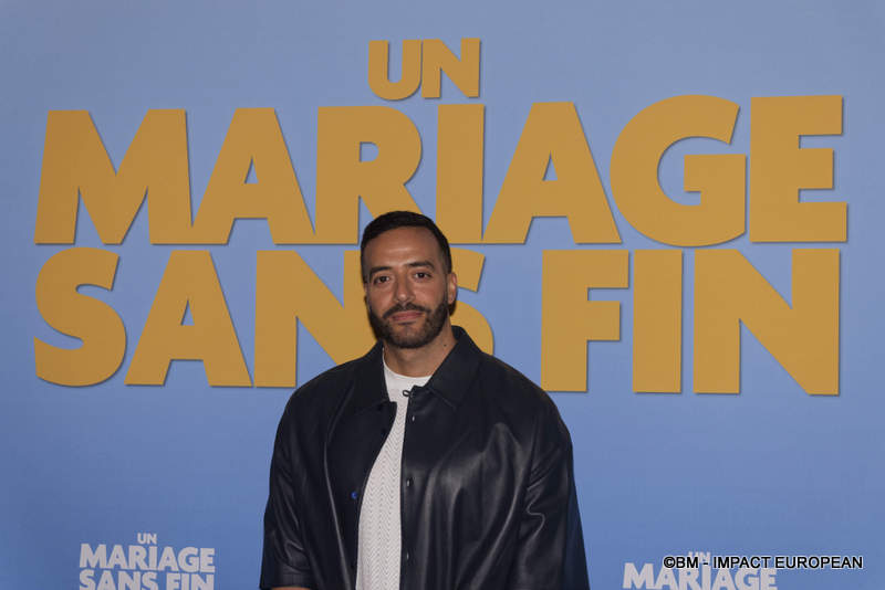 Tarek Boudali à la première de "Un Mariage Sans Fin" au Max Linder le 6 mai 2025 à Paris