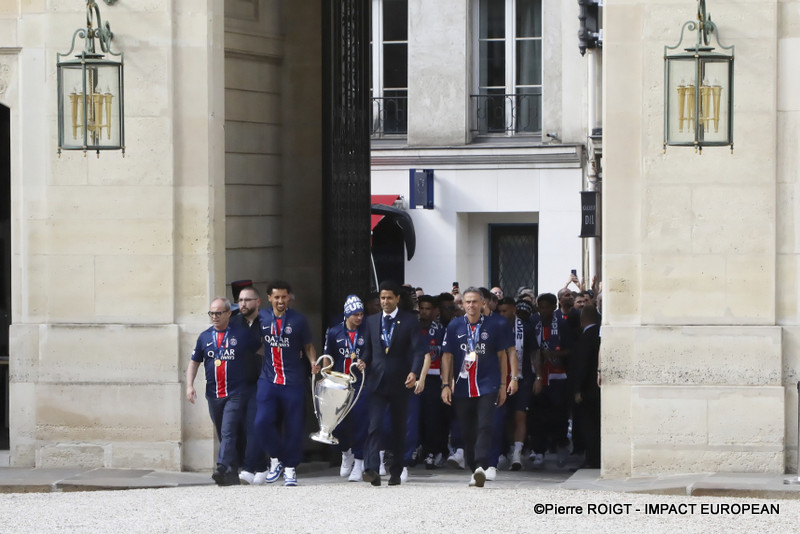 35 PSG champion d’Europe