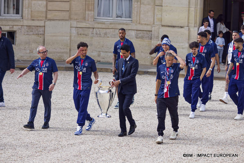 PSG champion d’Europe