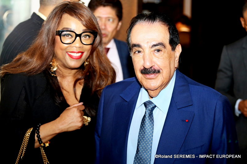 Helena R Compper, vice-présidente de la CCCE et Hamza Al Kholi - Finance, immobilier et assurance - CEO Groupe Alkholi