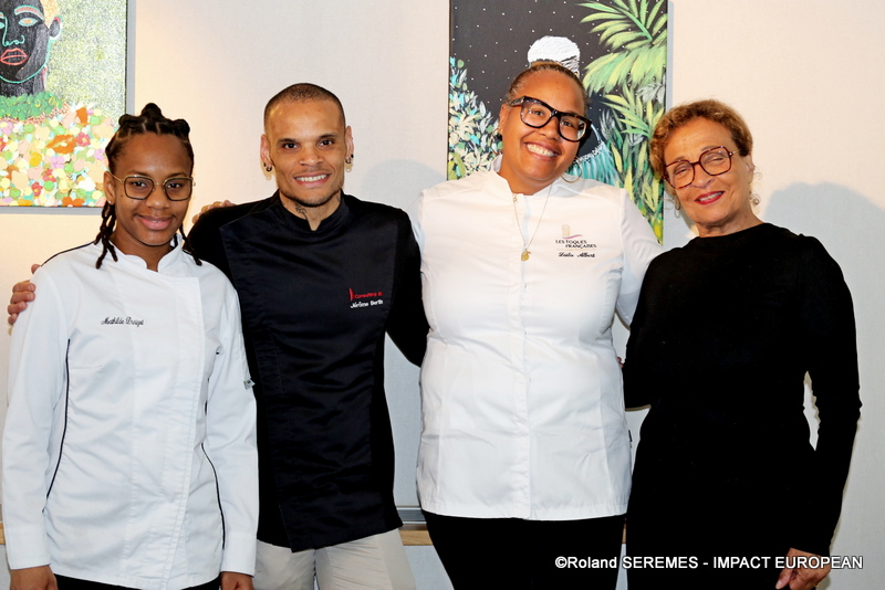 Mathilde DURIZOT, colsunting Jérôme BERTIN et les toques françaises Lexla ALBERT