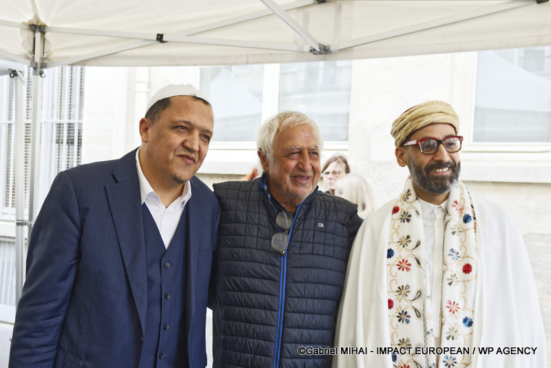 L'Imam Hassen Chalghoumi et l'Imam Mohamed Mehdizadeh,