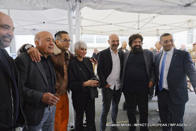 Roy Cavus, Maurice Kassouri, David Donadei, Evelyne Dress, Richard Malka et Marek Halter