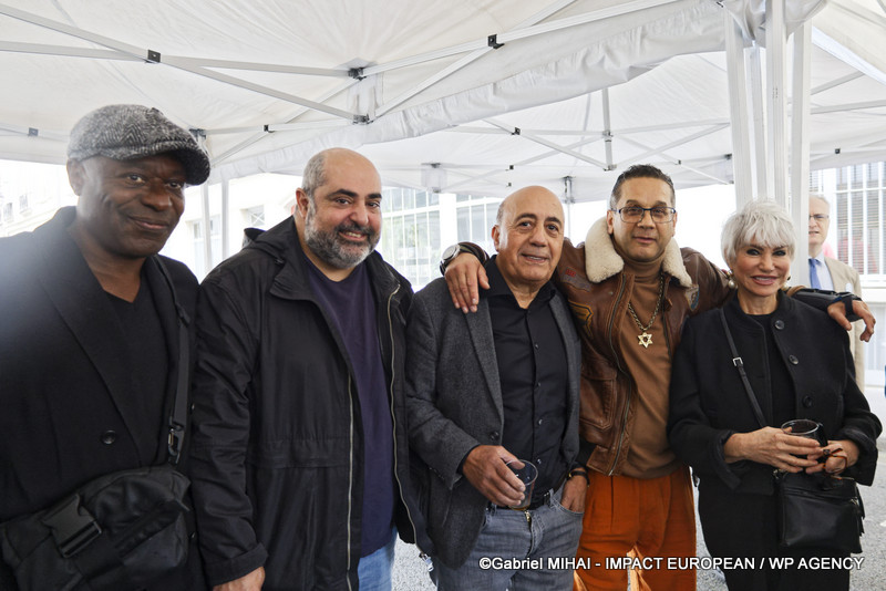 Madi Seydi, Roy Cavus, Maurice Kassouri, David Donadei et Evelyne Dress