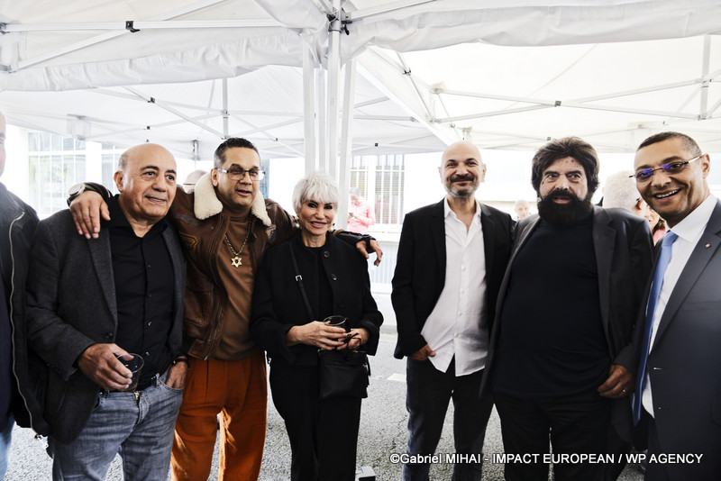 Maurice Kassouri, David Donadei, Evelyne Dress, Richard Malka et Marek Halter