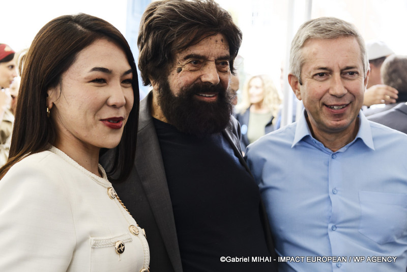 Nursaule Abutalip  et Marek Halter