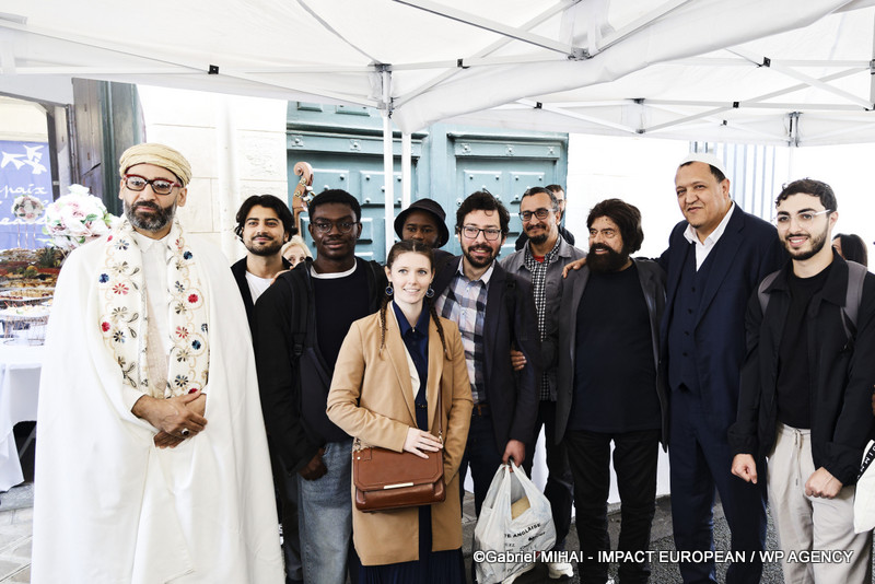 Imam Mohamed Mehdizadeh, Marek Halter et  l'imam Hassen Chalghoumi