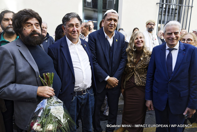 Marek Halter, Imam Hassen Chalghoumi et le rabbin Moché Lewin